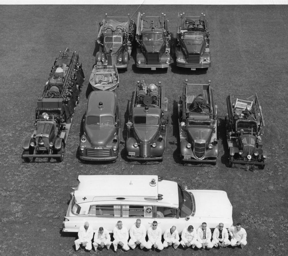 Historical Baraboo Fire Department archive photograph.