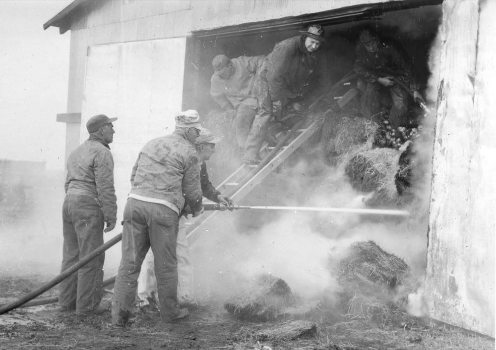 Historical Baraboo Fire Department archive photograph.
