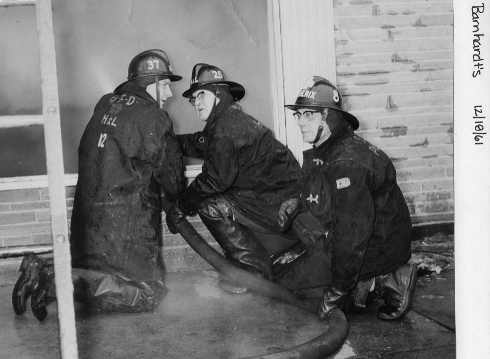 Historical Baraboo Fire Department archive photograph.