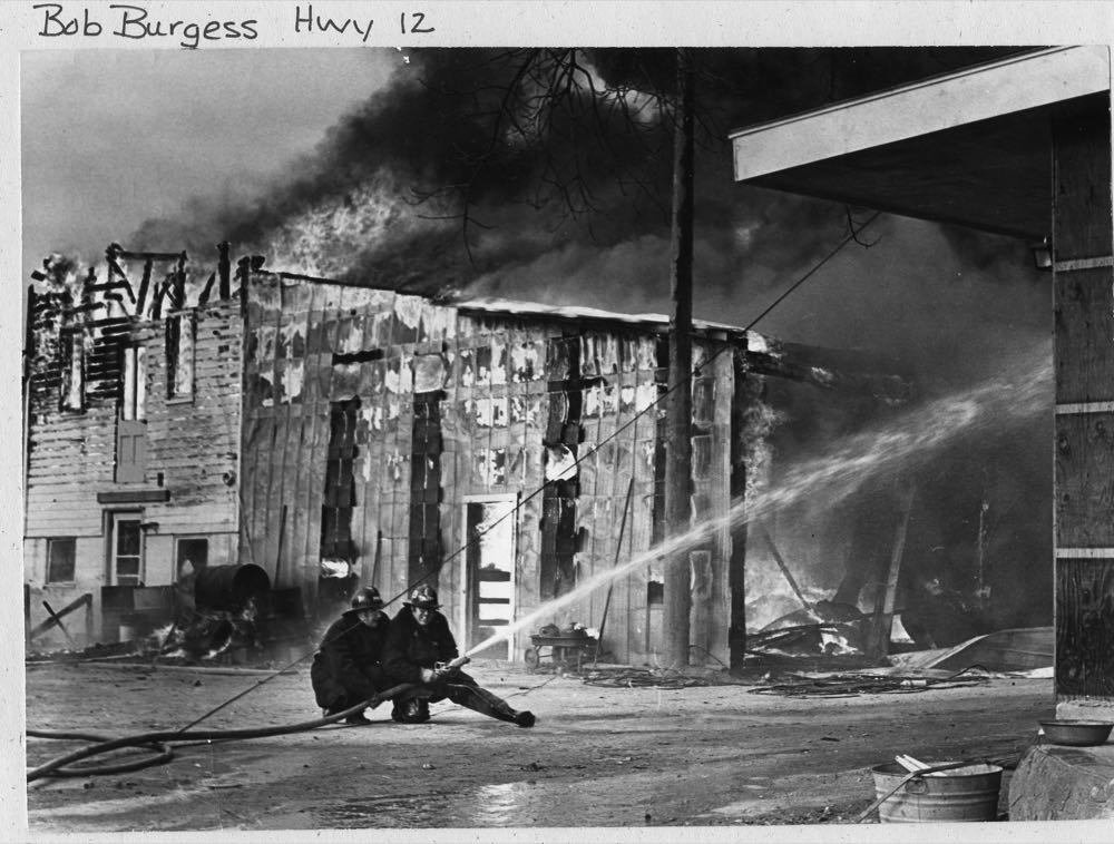 Historical Baraboo Fire Department archive photograph.