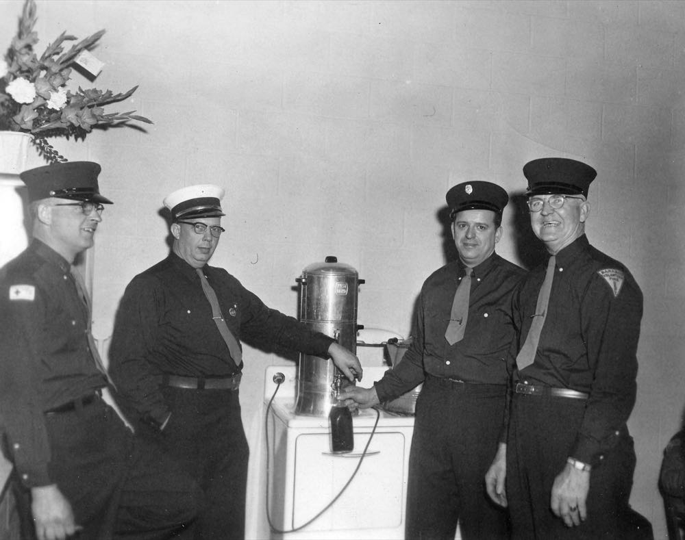 Historical Baraboo Fire Department archive photograph.