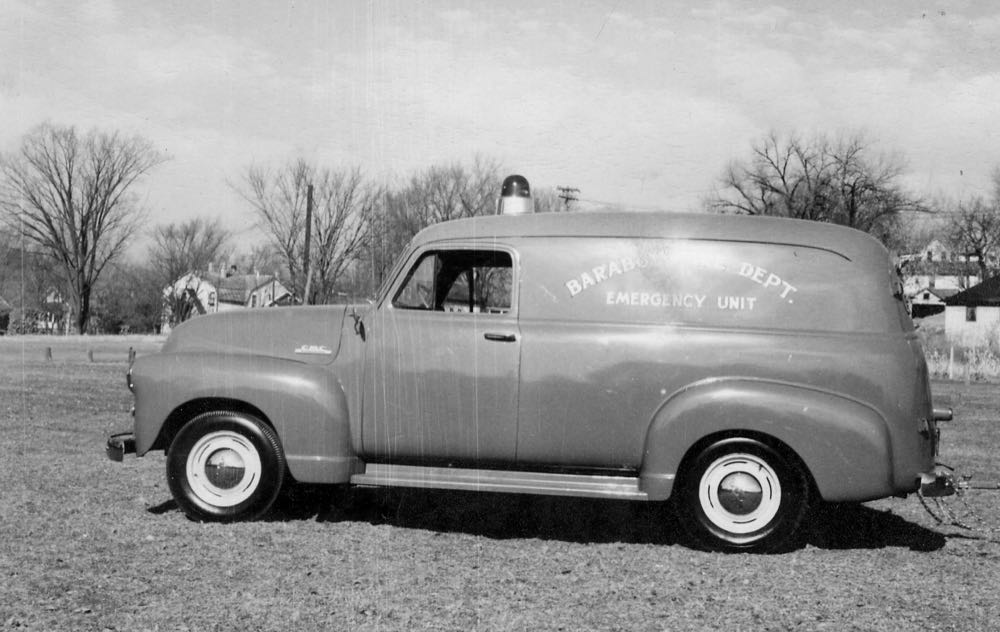 Historical Baraboo Fire Department archive photograph.