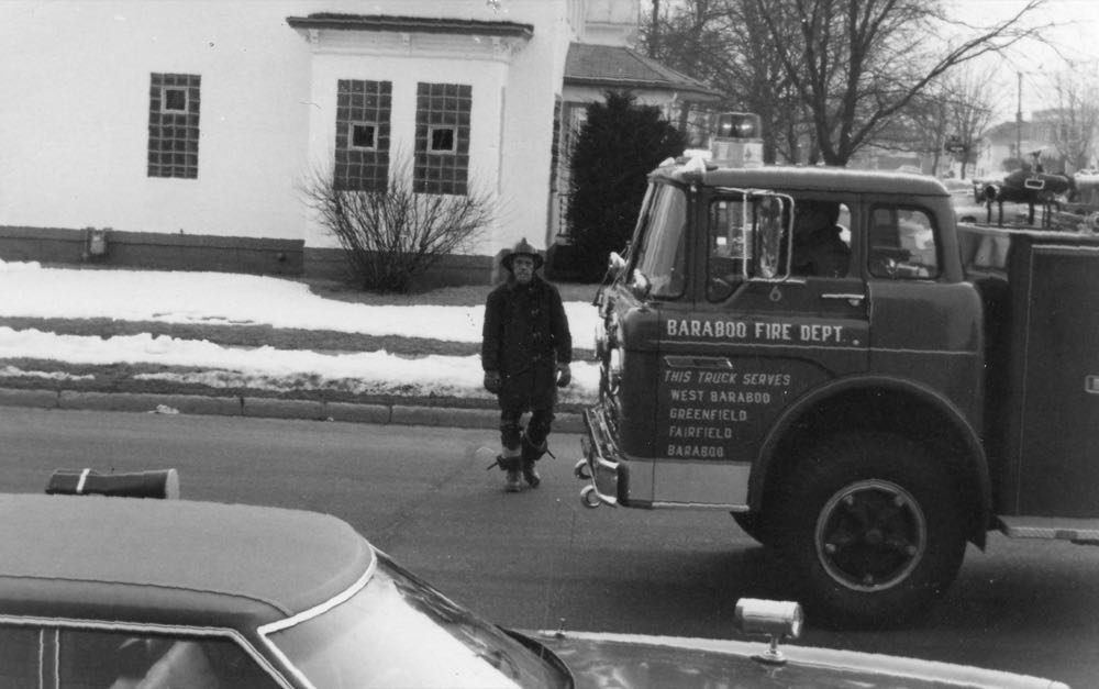 Historical Baraboo Fire Department archive photograph.