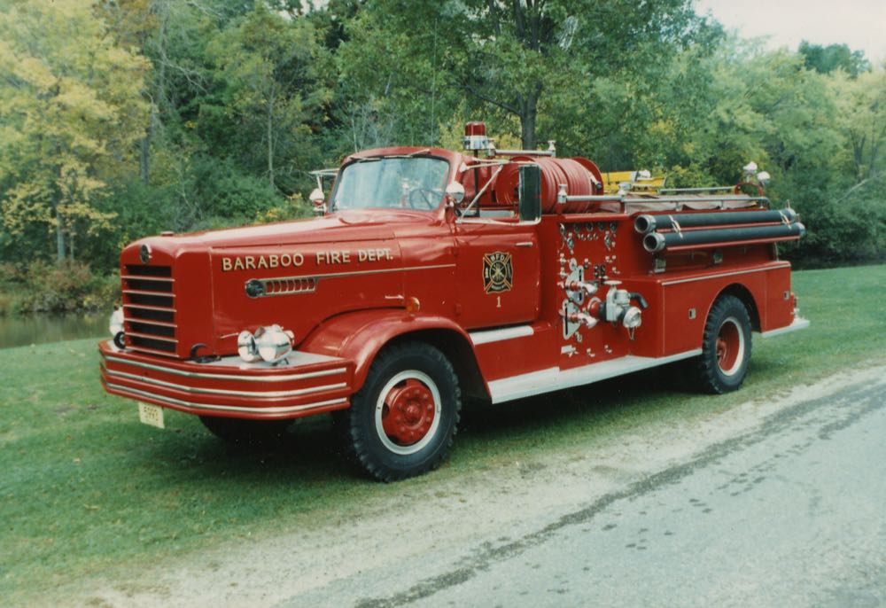 Historical Baraboo Fire Department archive photograph.