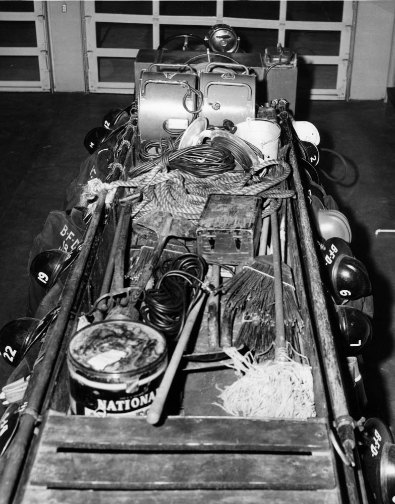 Historical Baraboo Fire Department archive photograph.