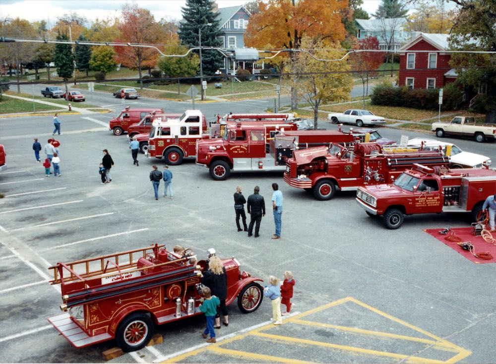 Historical Baraboo Fire Department archive photograph.