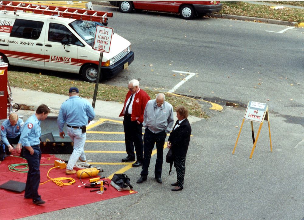 Historical Baraboo Fire Department archive photograph.