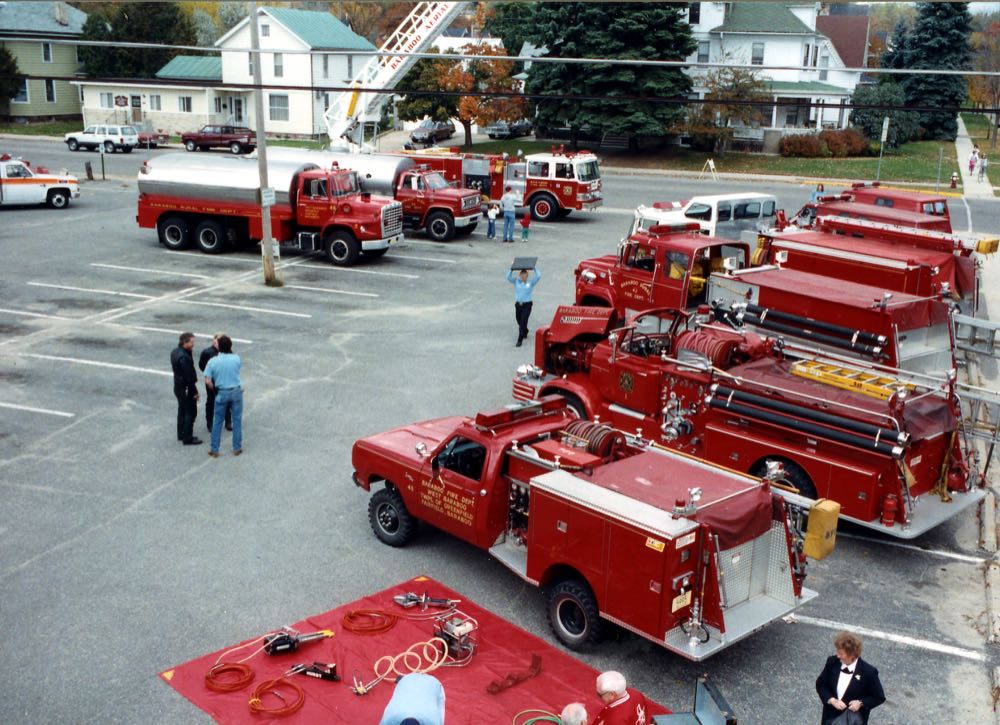 Historical Baraboo Fire Department archive photograph.