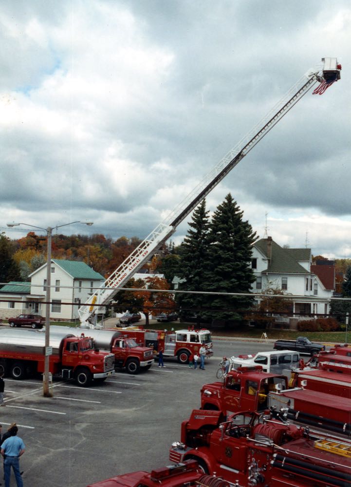Historical Baraboo Fire Department archive photograph.