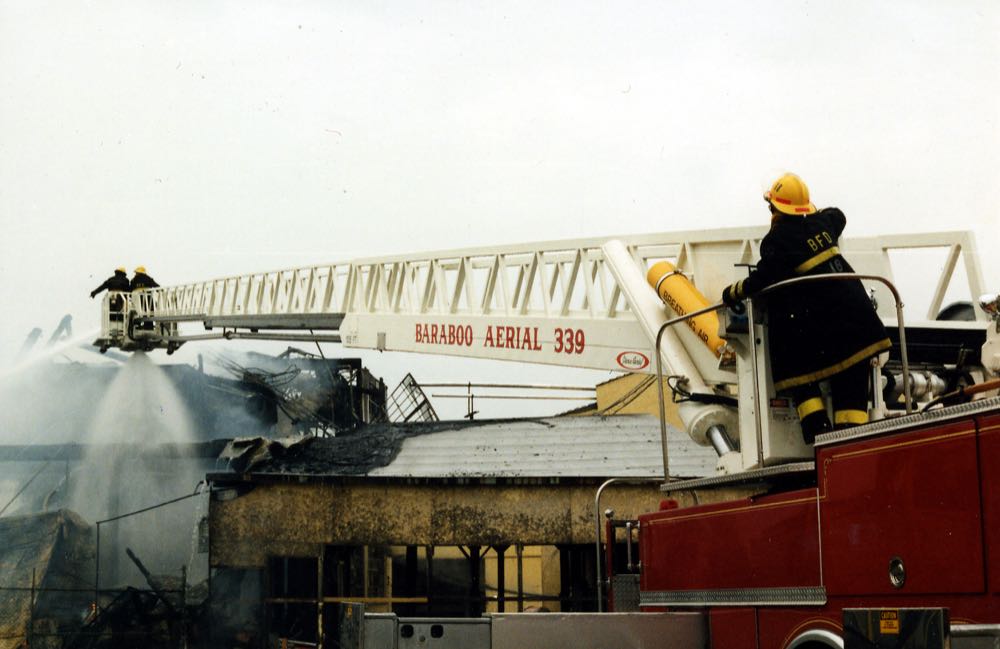 Historical Baraboo Fire Department archive photograph.