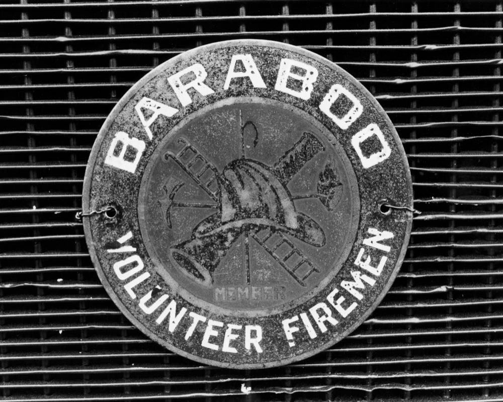 Historical Baraboo Fire Department archive photograph.