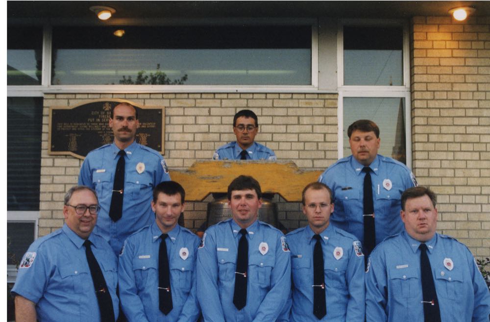 Historical Baraboo Fire Department archive photograph.