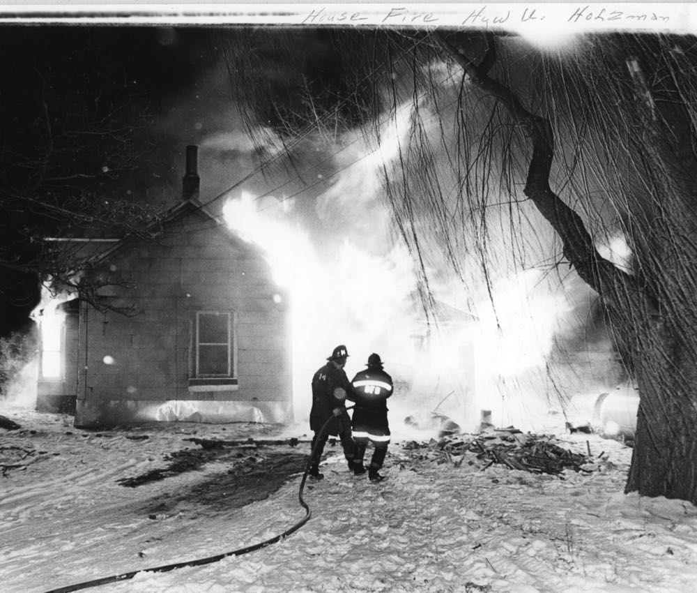 Historical Baraboo Fire Department archive photograph.