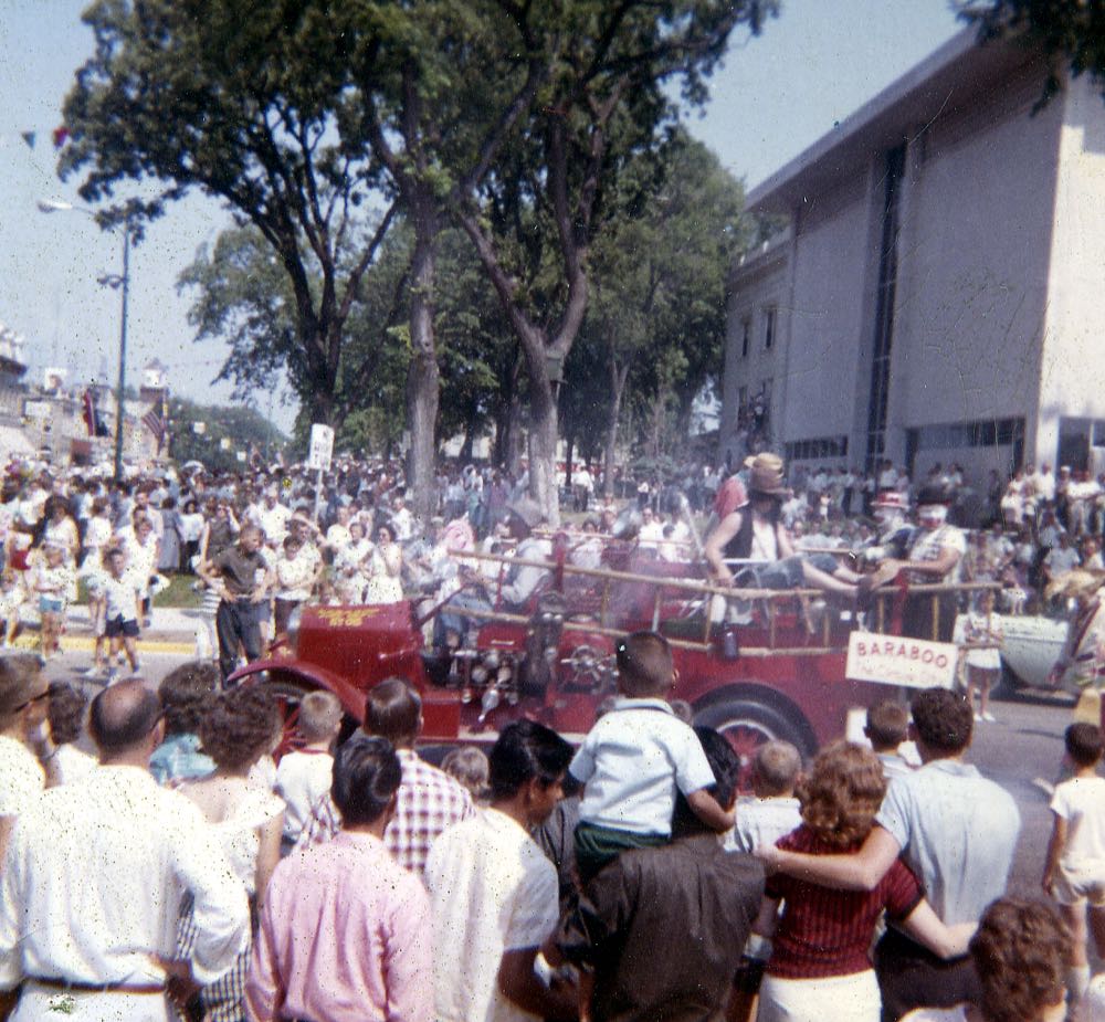 Historical Baraboo Fire Department archive photograph.