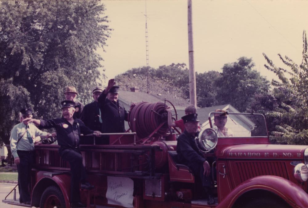 Historical Baraboo Fire Department archive photograph.