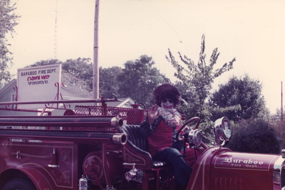 Historical Baraboo Fire Department archive photograph.