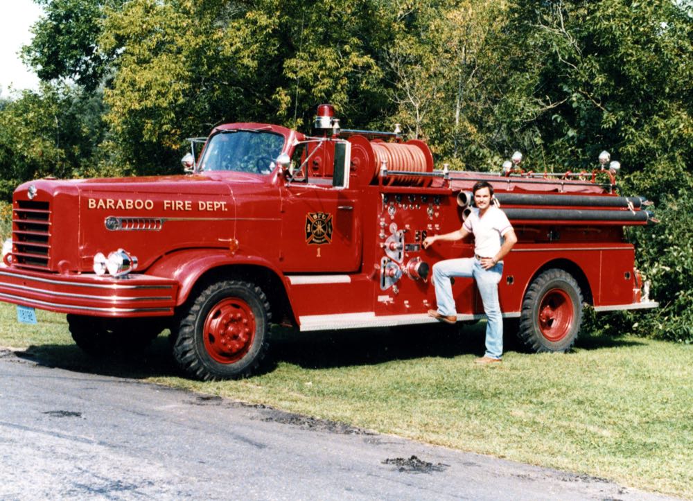 Historical Baraboo Fire Department archive photograph.