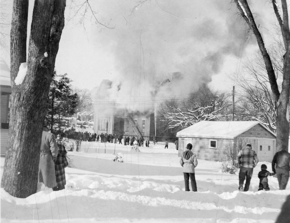 Historical Baraboo Fire Department archive photograph.