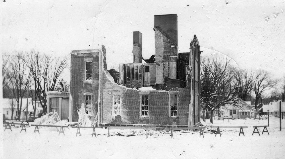 Historical Baraboo Fire Department archive photograph.