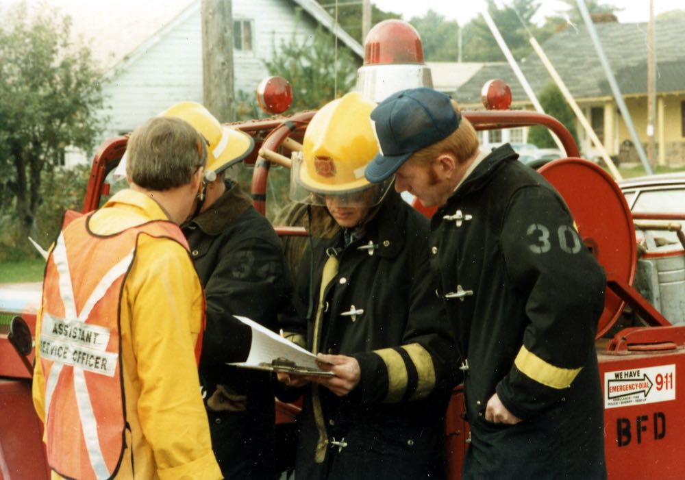 Historical Baraboo Fire Department archive photograph.