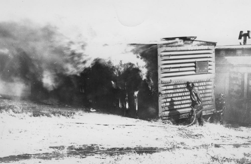 Historical Baraboo Fire Department archive photograph.
