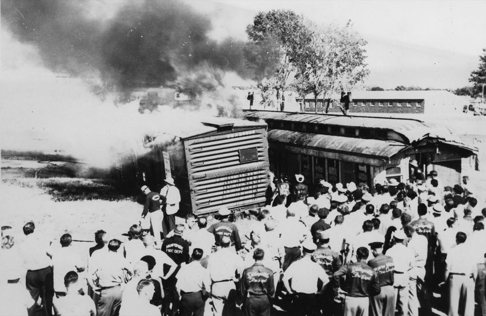 Historical Baraboo Fire Department archive photograph.