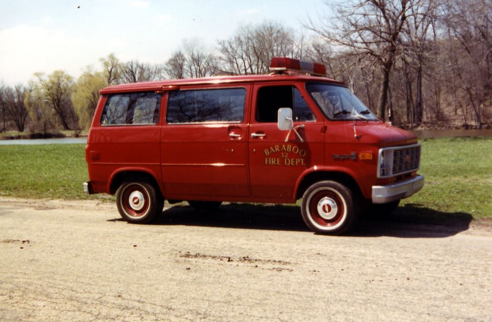 Historical Baraboo Fire Department archive photograph.