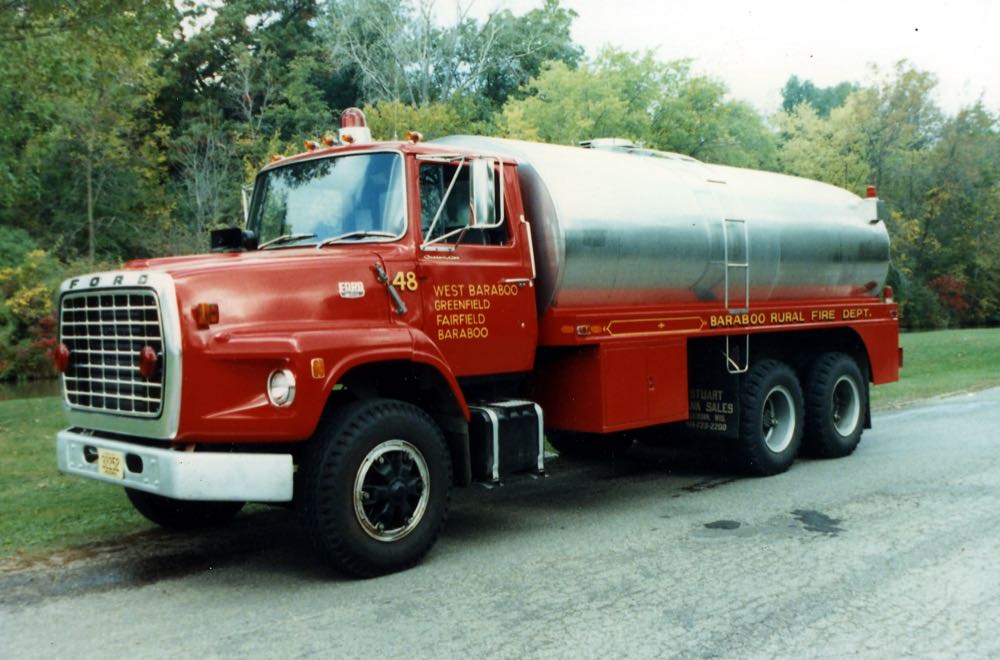 Historical Baraboo Fire Department archive photograph.