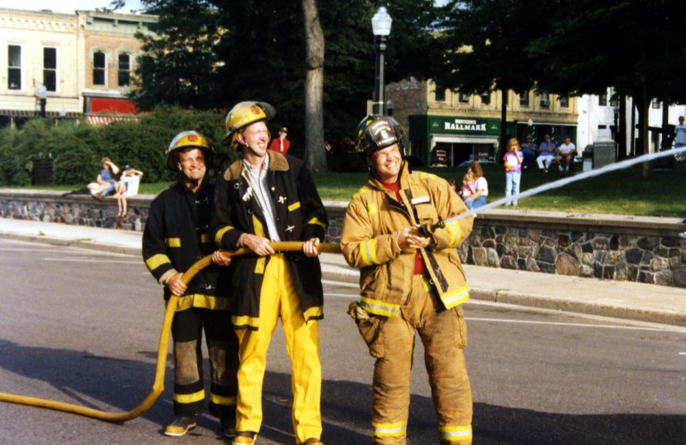 Historical Baraboo Fire Department archive photograph.