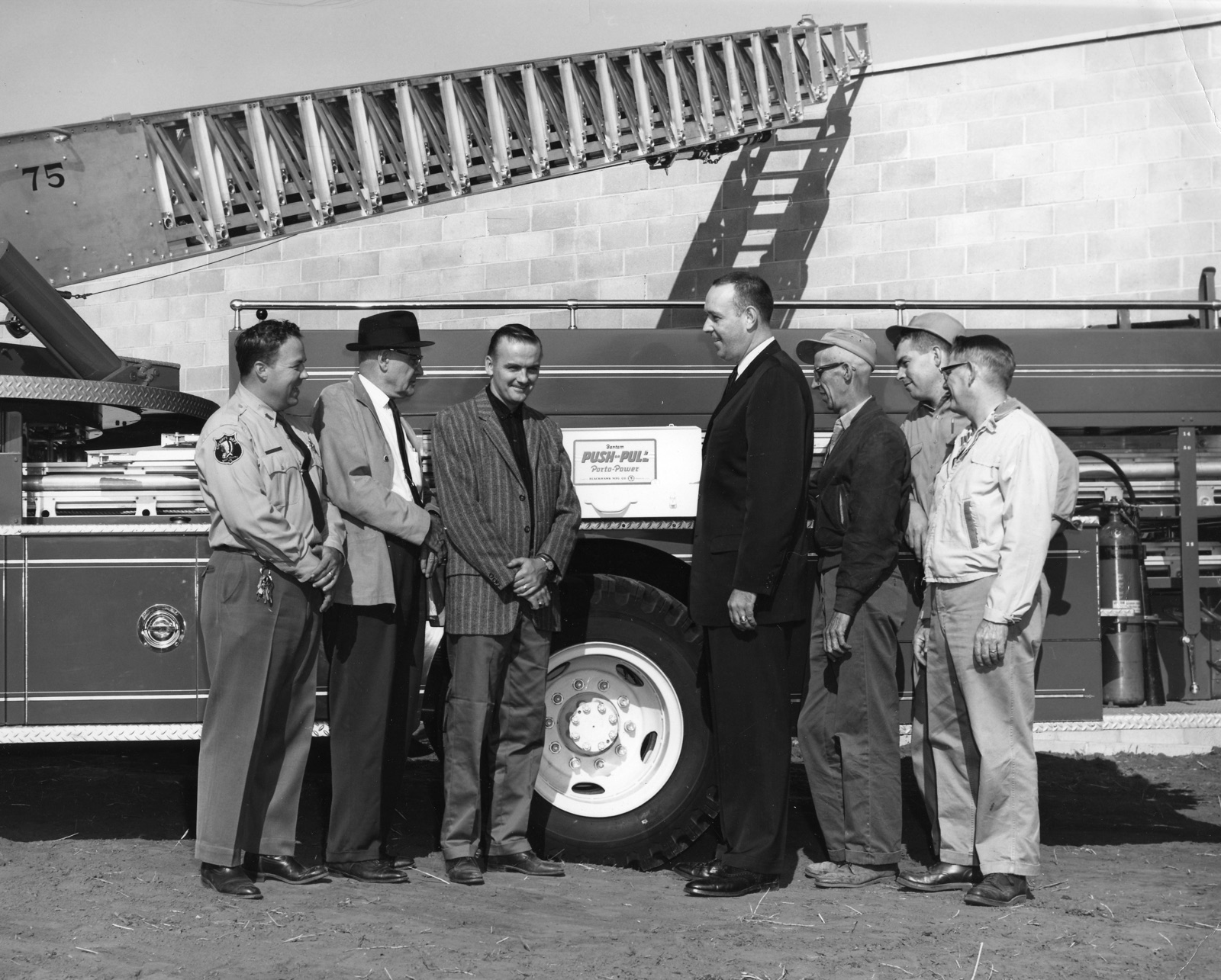Historical Baraboo Fire Department archive photograph.
